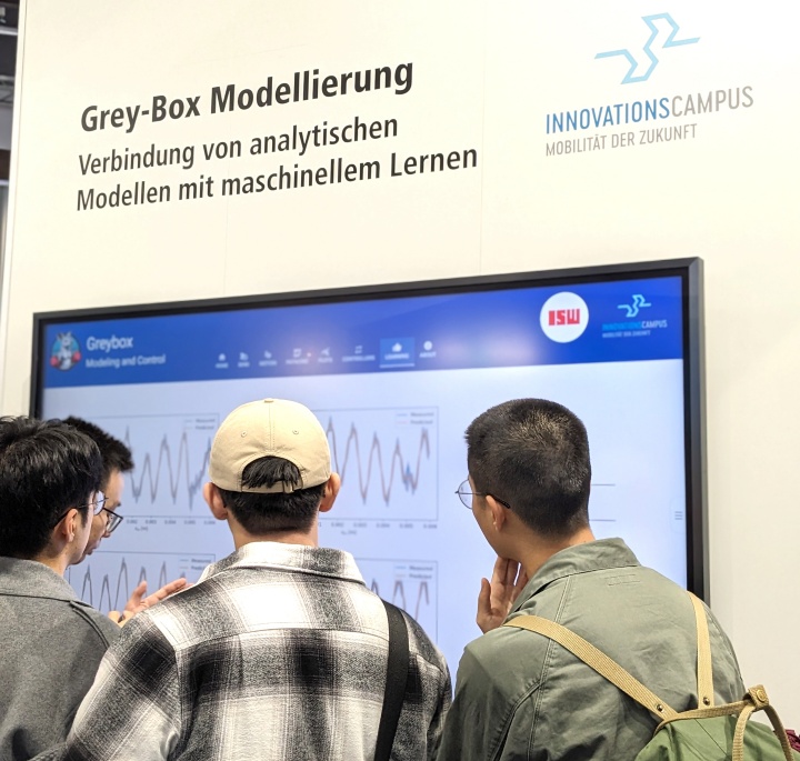 Projektvorstellung Greybox-Modellierung auf der SPS-Messe 2023 in Nürnberg 