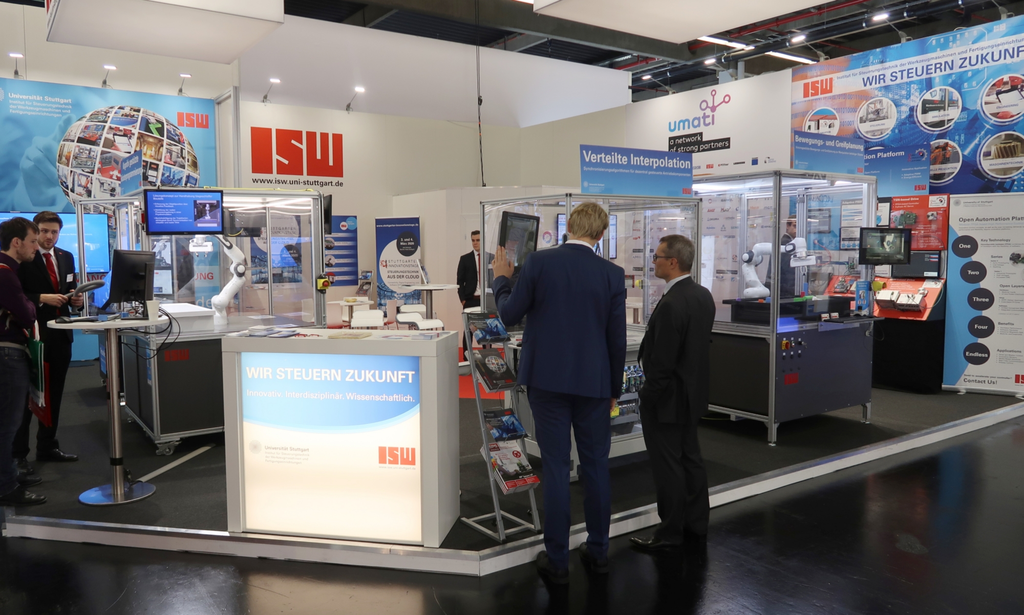ISW auf sps Messe