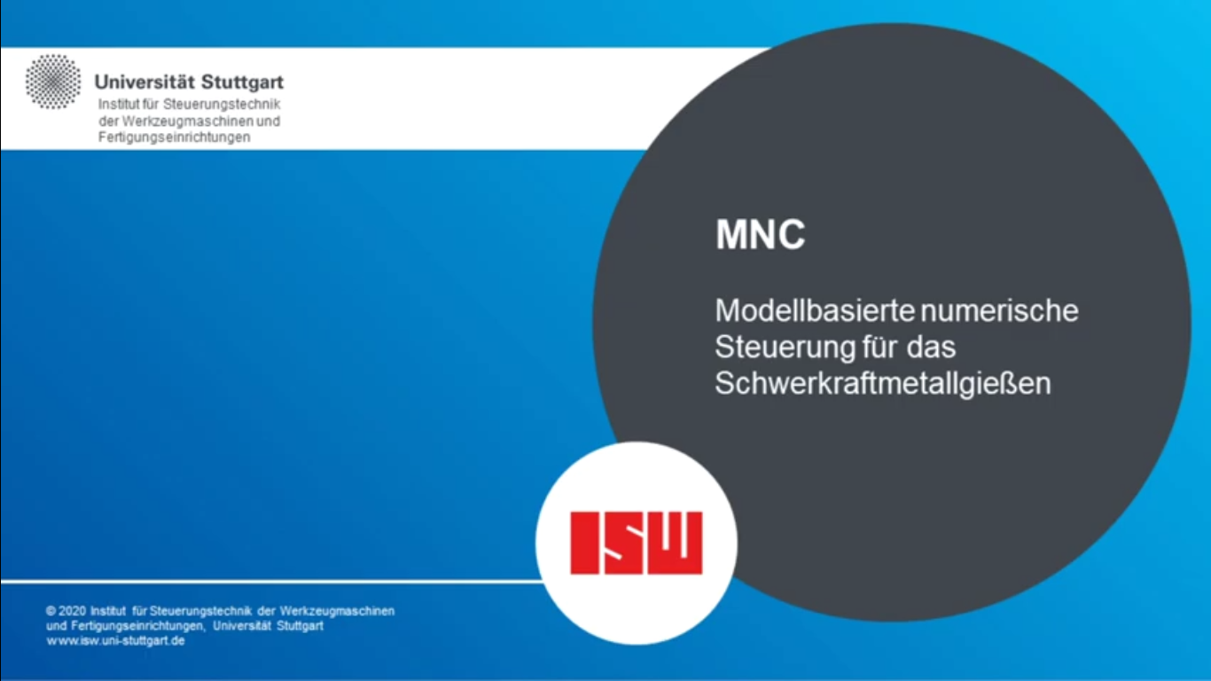 Vorschau-BildModellbasierte numerische Steuerung für das Schwerkraftmetallgießen