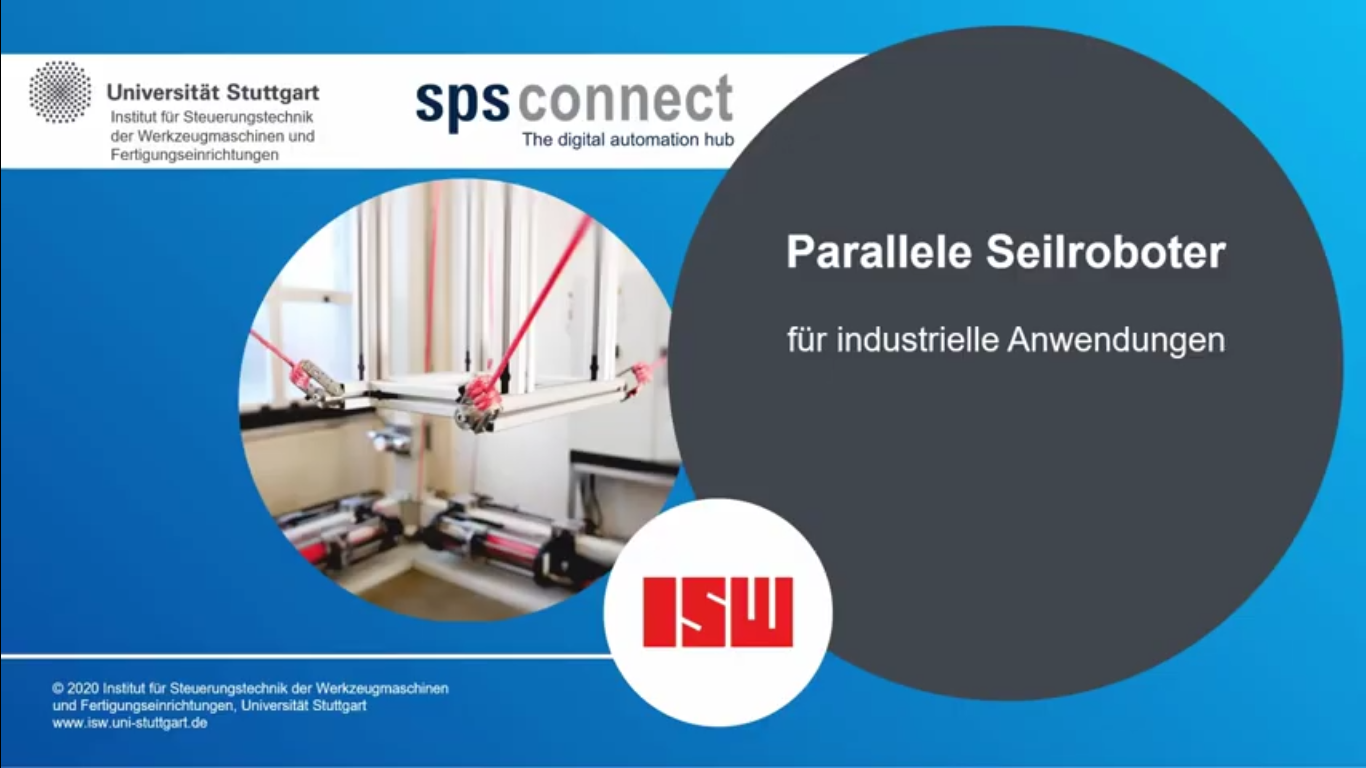 Vorschau-BildParallele Seilroboter für industrielle Anwendungen