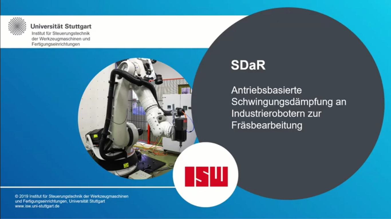 Vorschau-BildSDaR - Antriebsbasierte Schwingungsdämpfung an Industrierobotern zur Fräsbearbeitung